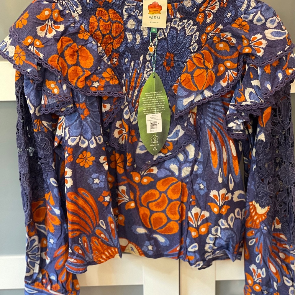 Farm Rio blouse